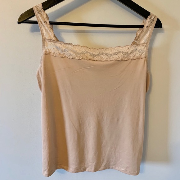 2/$18 Beige / Lace trimmed / Camisole